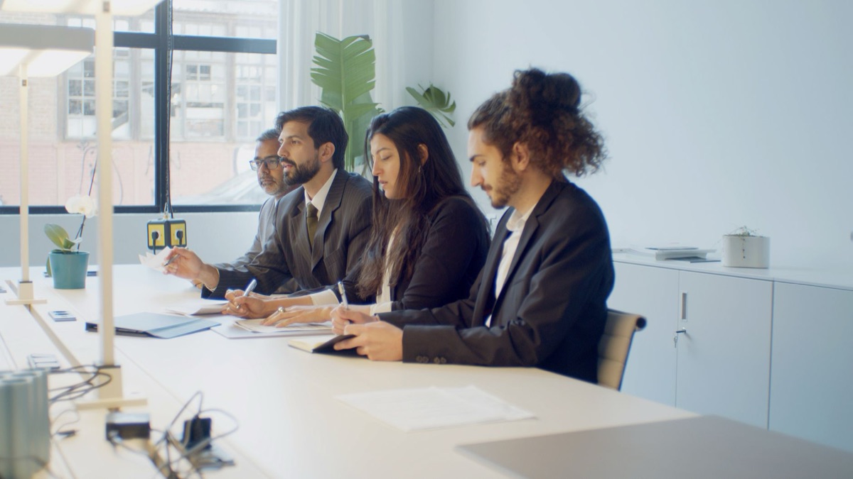Google AI team discussing machine learning