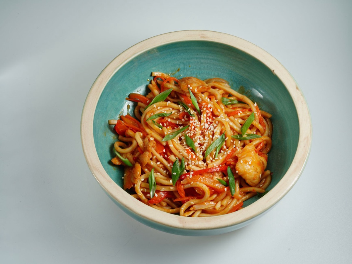 辛いブルダック炒め麺料理
