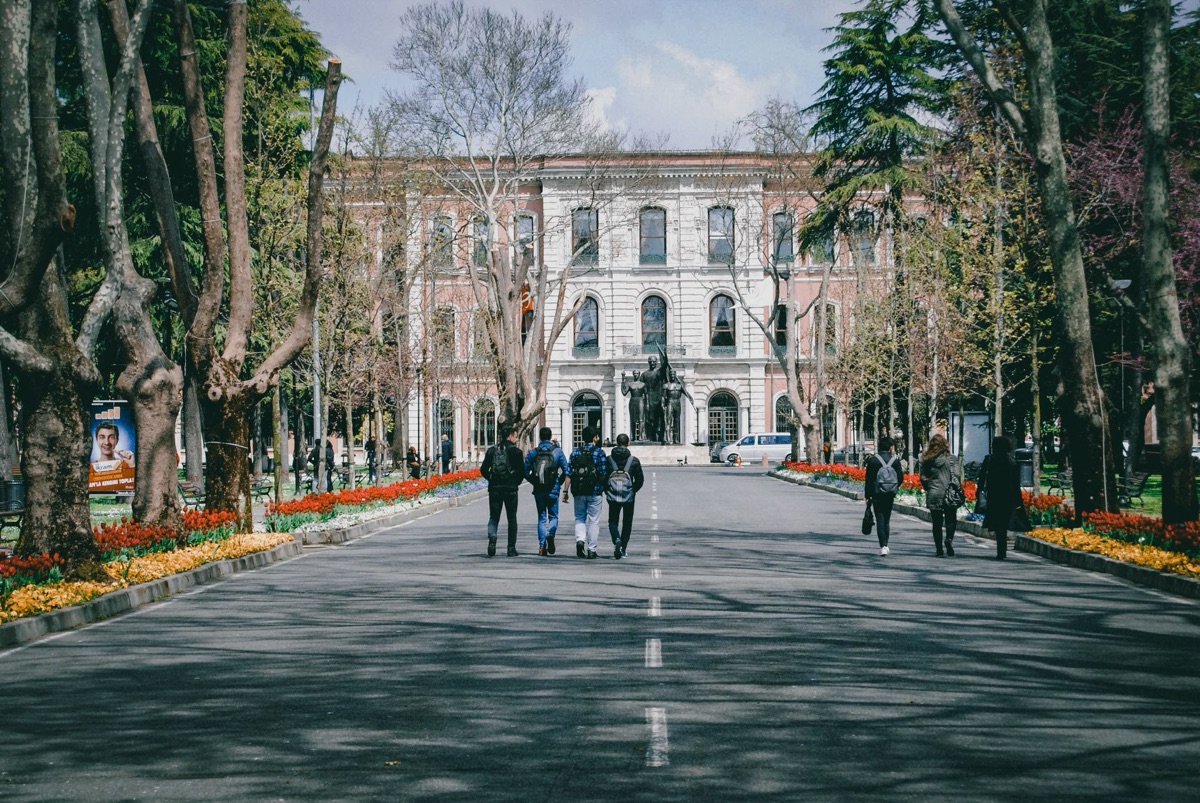 Université coréenne avec des étudiants internationaux