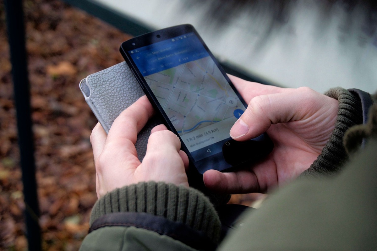 Interface d'application mobile pour la réservation de billets de train